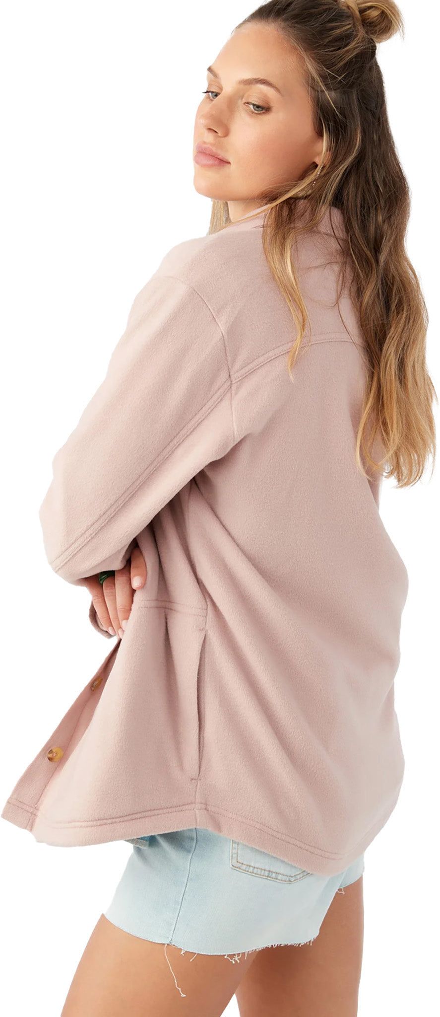 Collins Solid Superfleece Shirt Jacket - Women's|-|Manteau-chemise uni Collins Superfleece - Femme sold by Altitude Sports product image thumbnail 2