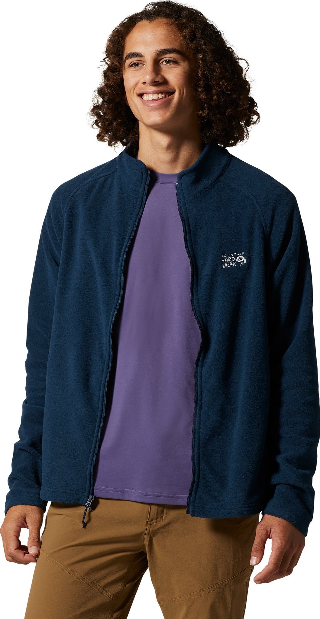 Polartec Microfleece Full Zip Jacket - Men's|-|Veste zippée en micropolaire Polartec - Homme sold by Altitude Sports product image thumbnail 4