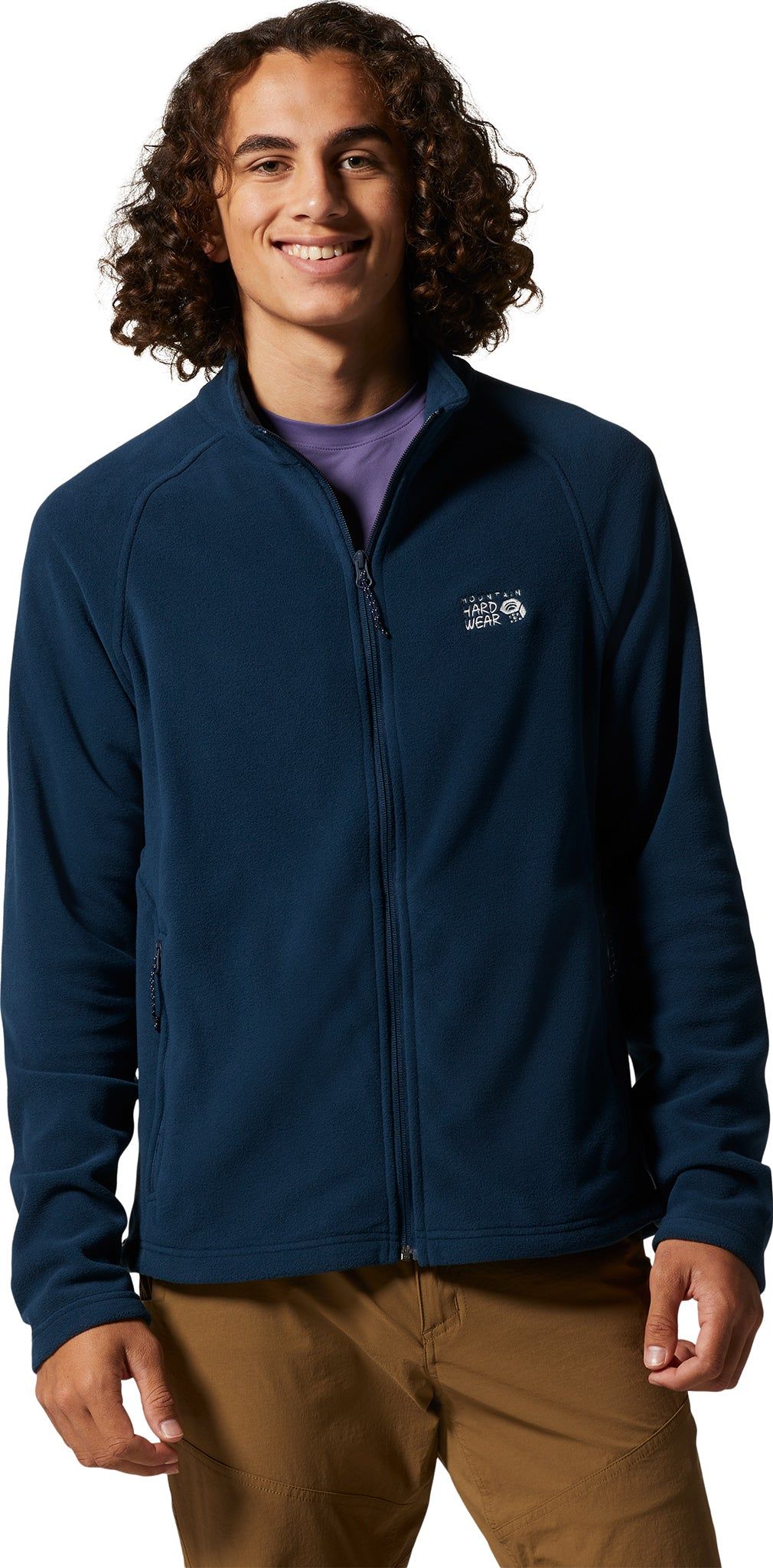 Polartec Microfleece Full Zip Jacket - Men's|-|Veste zippée en micropolaire Polartec - Homme sold by Altitude Sports