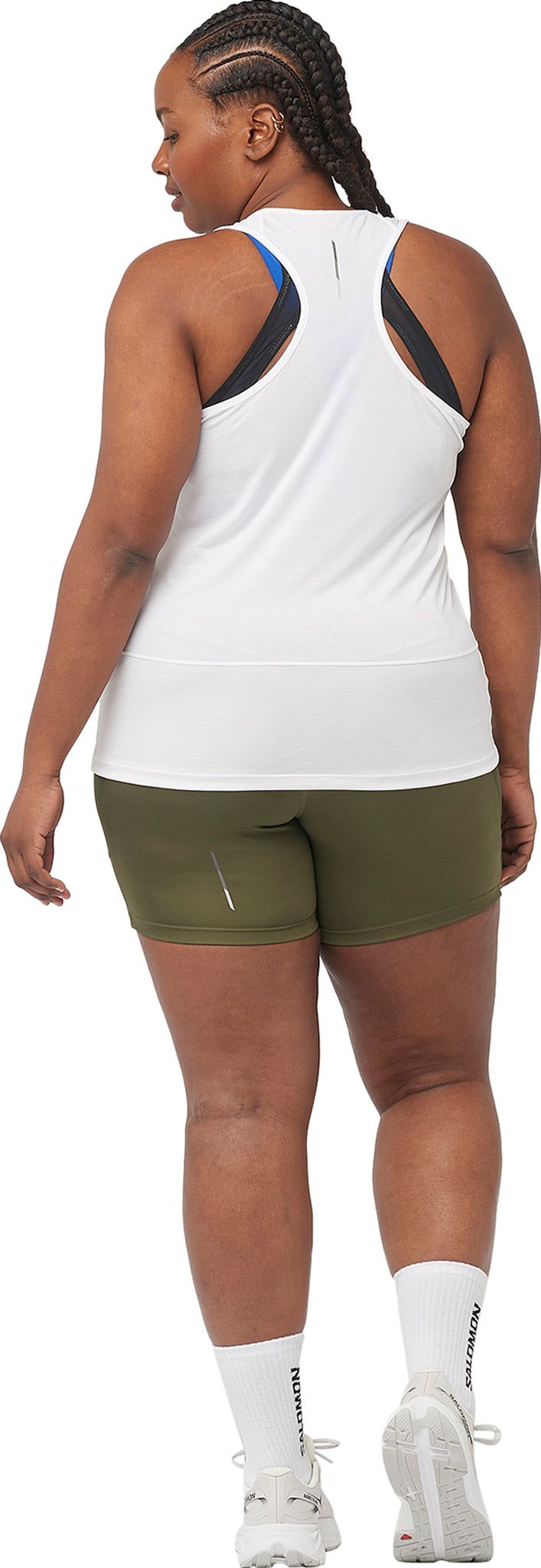 Cross Run 5 In Short Tights - Women's|-|Collant court 5 pouces Cross Run - Femme sold by Altitude Sports product image thumbnail 3