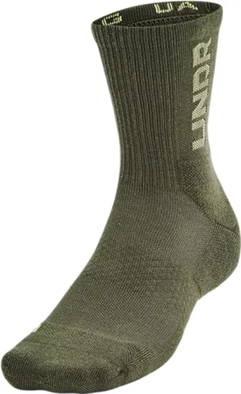 UA 3-Maker 3-Pack Mid-Crew Socks - Unisex|-|Chaussettes mi-hautes paquet de 3 UA 3-Maker - Unisexe sold by Altitude Sports