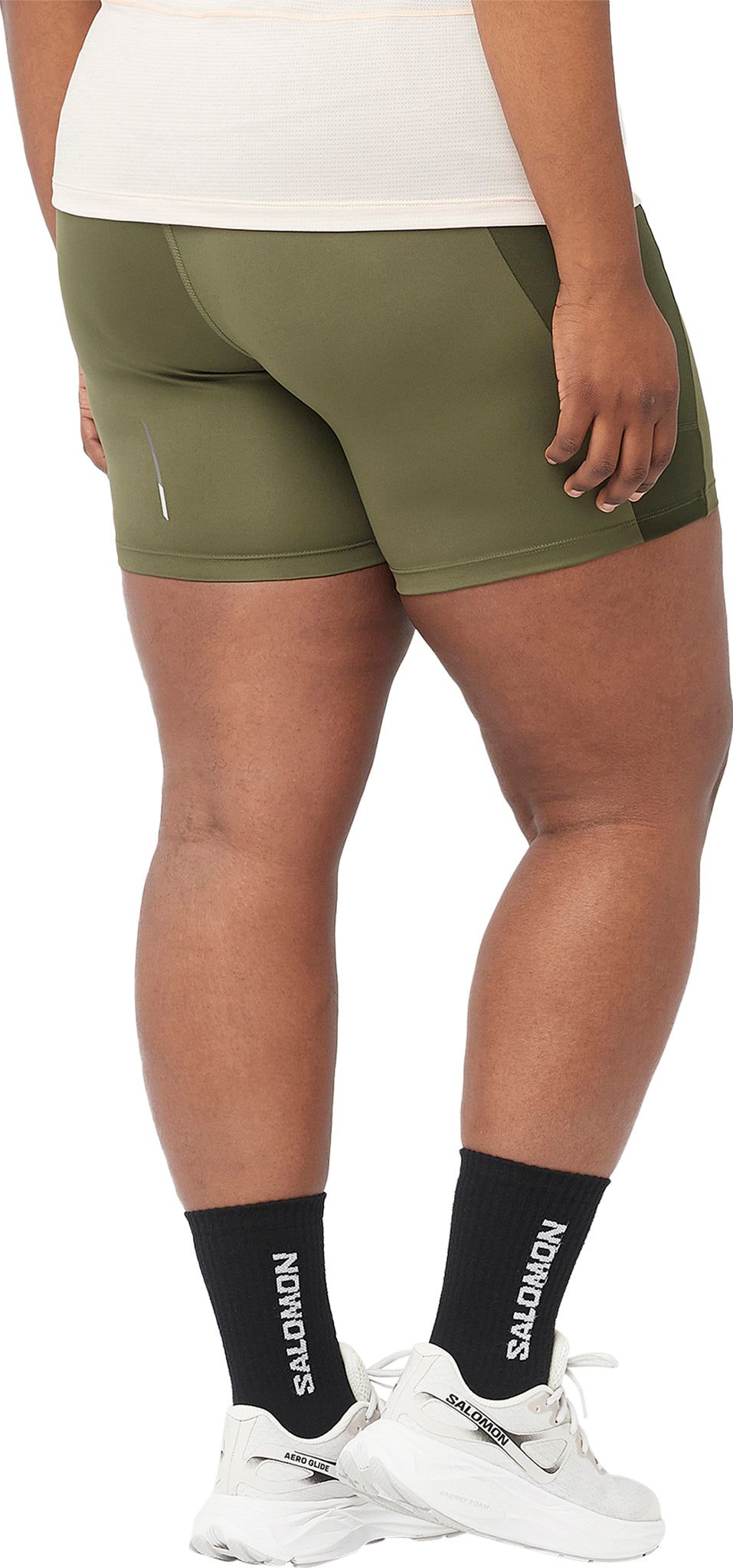 Cross Run 5 In Short Tights - Women's|-|Collant court 5 pouces Cross Run - Femme sold by Altitude Sports product image thumbnail 2