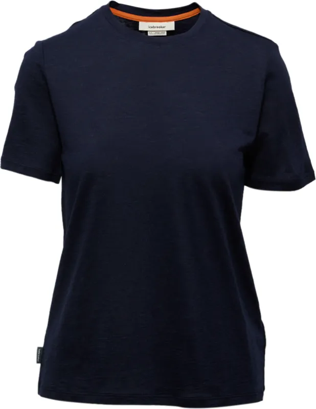 Merino Linen Short Sleeve T-Shirt - Women's|-|T-shirt à manches courtes en lin mérinos - Femme sold by Altitude Sports