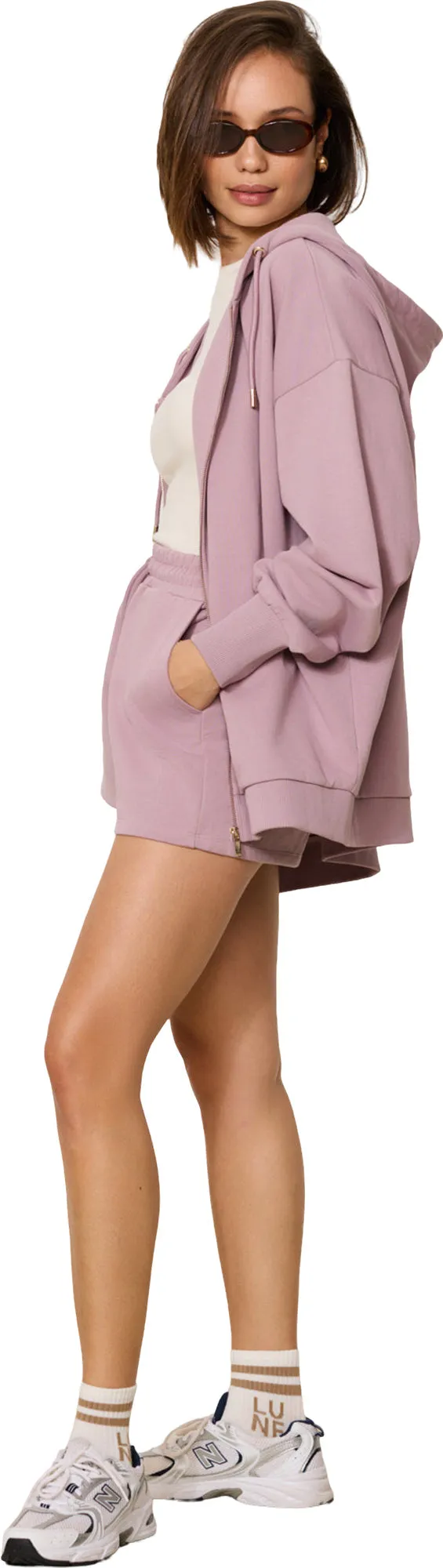 Zoya 100% Organic Cotton Zip Up Hoodie - Women's|-|Chandail à capuchon zippé en coton biologique à 100% Zoya - Femme sold by Altitude Sports product image thumbnail 4