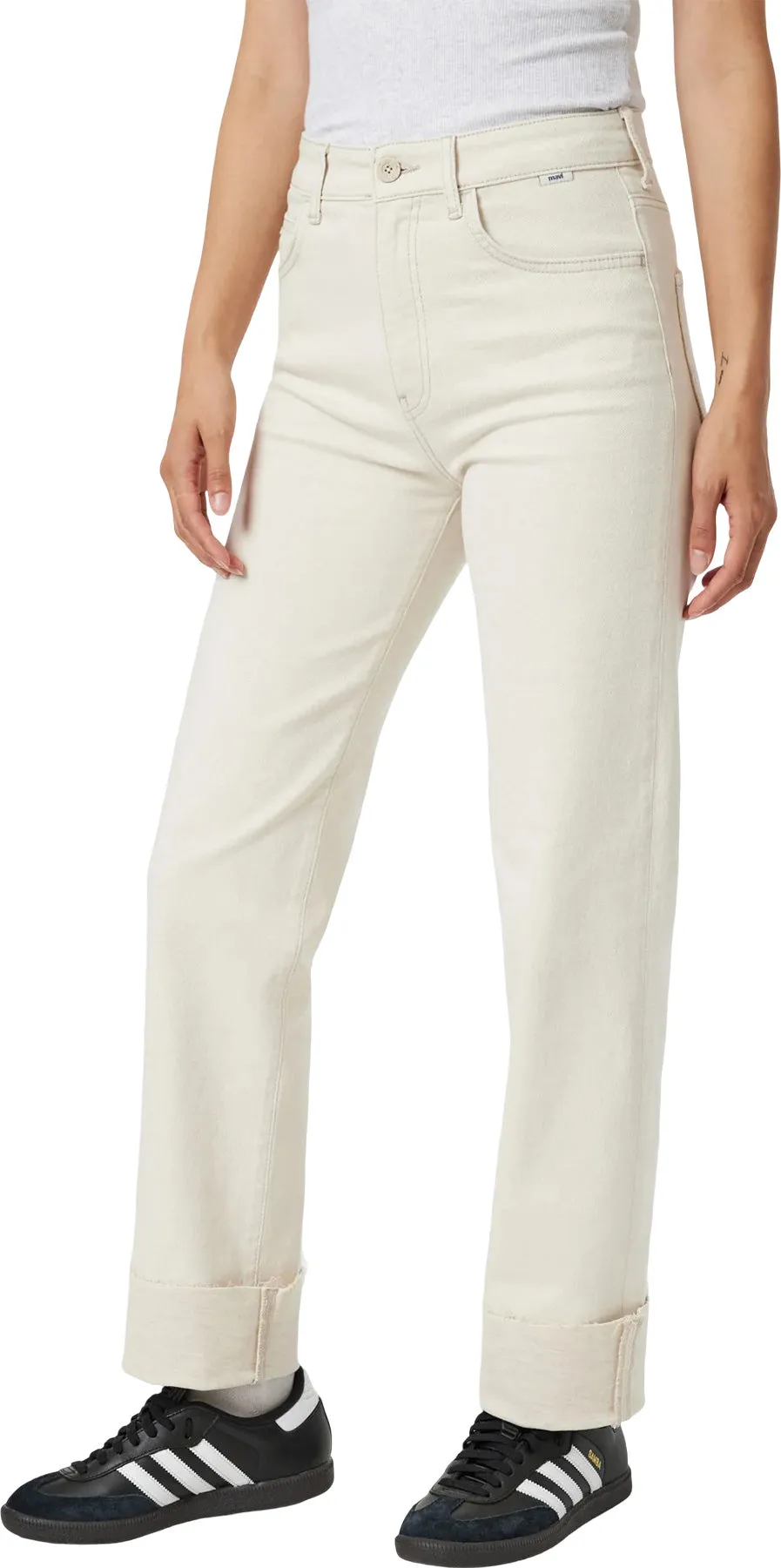 Savannah Cuffed Straight Leg Denim Pants - Women's |-|Pantalon en denim à jambe droite et revers Savannah - Femme sold by Altitude Sports product image thumbnail 5