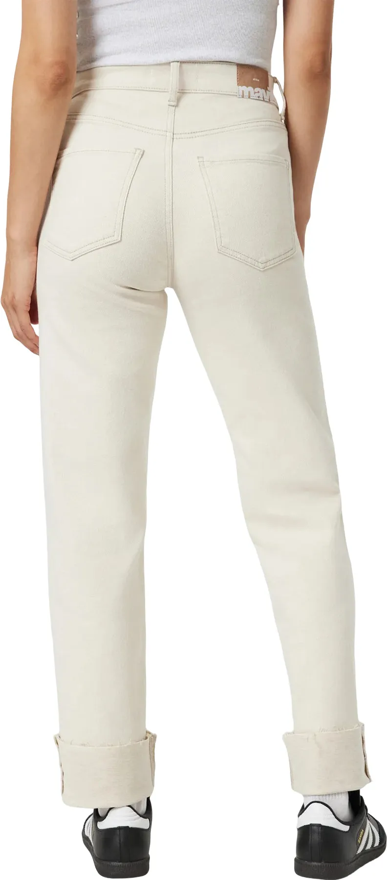 Savannah Cuffed Straight Leg Denim Pants - Women's |-|Pantalon en denim à jambe droite et revers Savannah - Femme sold by Altitude Sports product image thumbnail 2