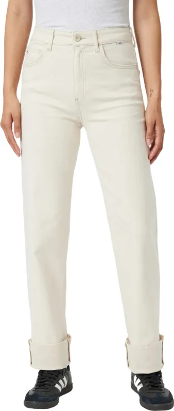 Savannah Cuffed Straight Leg Denim Pants - Women's |-|Pantalon en denim à jambe droite et revers Savannah - Femme sold by Altitude Sports