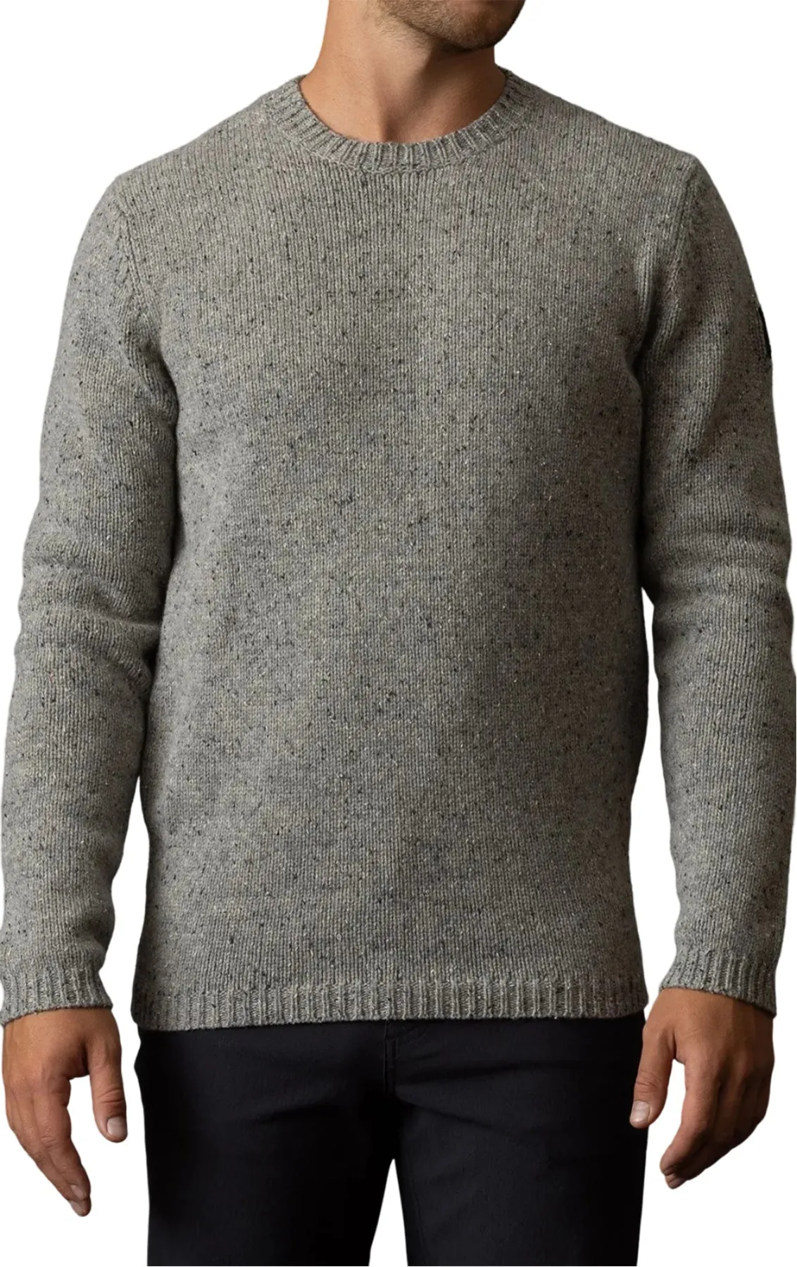 3Gg Lambswool Tweed Crew Sweater - Men's|-|Chandail à col rond en laine d'agneau 3GG Tweed - Homme sold by Altitude Sports
