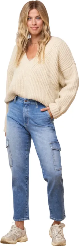 Malia Relaxed Jeans - Women's|-|Jeans à coupe décontractée Malia - Femme sold by Altitude Sports