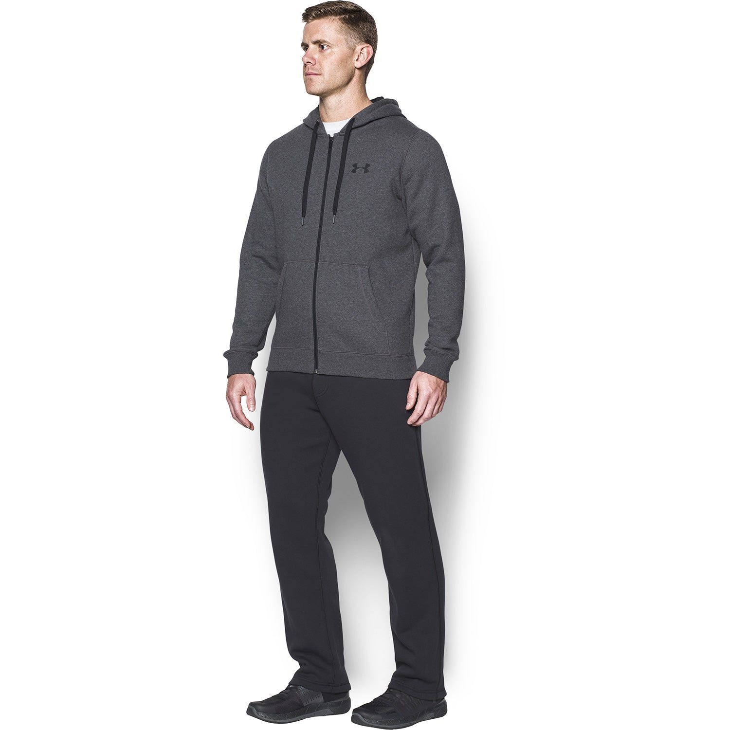 Men's Rival Fleece Fitted Full Zip|-|Chandail ajusté à capuchon Rival Homme sold by Altitude Sports product image thumbnail 3