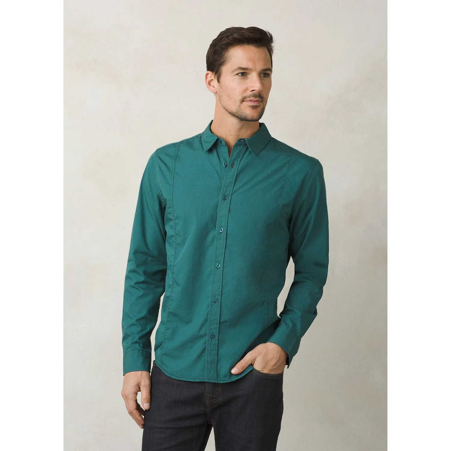 Men's Lukas Slim Shirt|-|Chemise à manches longues Lukas Slim Homme sold by Altitude Sports product image thumbnail 2