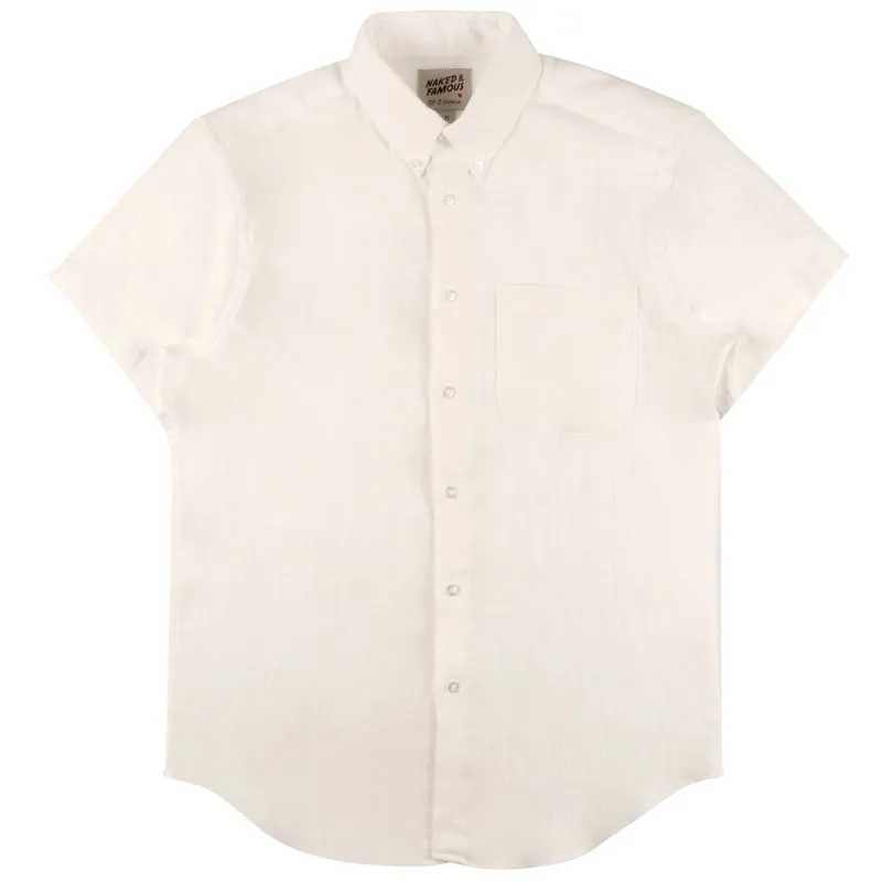 Men's Short Sleeve Shirt  Double Weave Gauze|-|Chemisette en double armure aérienne japonaise Homme sold by Altitude Sports