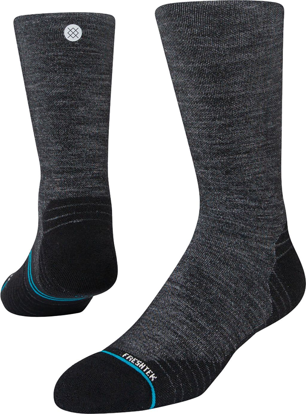 Run Light Wool Crew Socks - Unisex|-|Chaussettes mi-mollet en laine légère Run - Unisexe sold by Altitude Sports