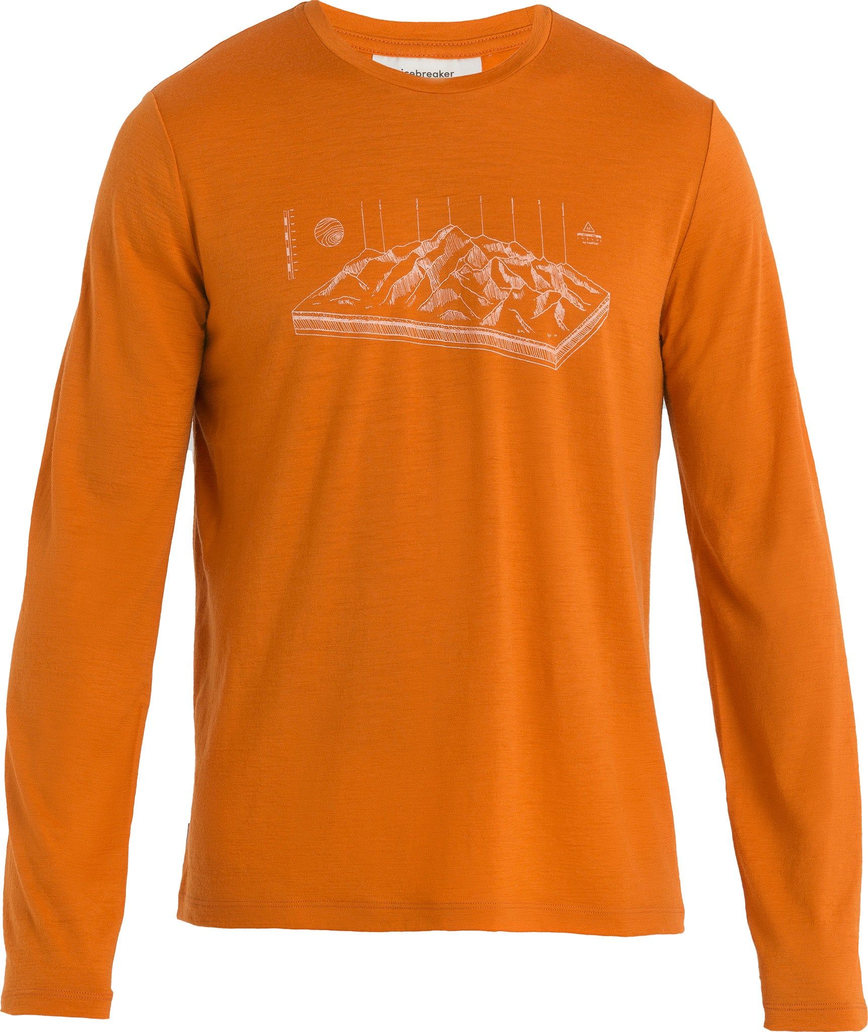 150 Tech Lite II Alps 3D Merino Long Sleeve T-Shirt - Men's|-|T-shirt à manches longues en mérinos 3D Alps 150 Tech Lite II - Homme sold by Altitude Sports