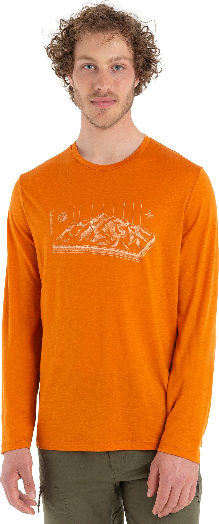 150 Tech Lite II Alps 3D Merino Long Sleeve T-Shirt - Men's|-|T-shirt à manches longues en mérinos 3D Alps 150 Tech Lite II - Homme sold by Altitude Sports product image thumbnail 5