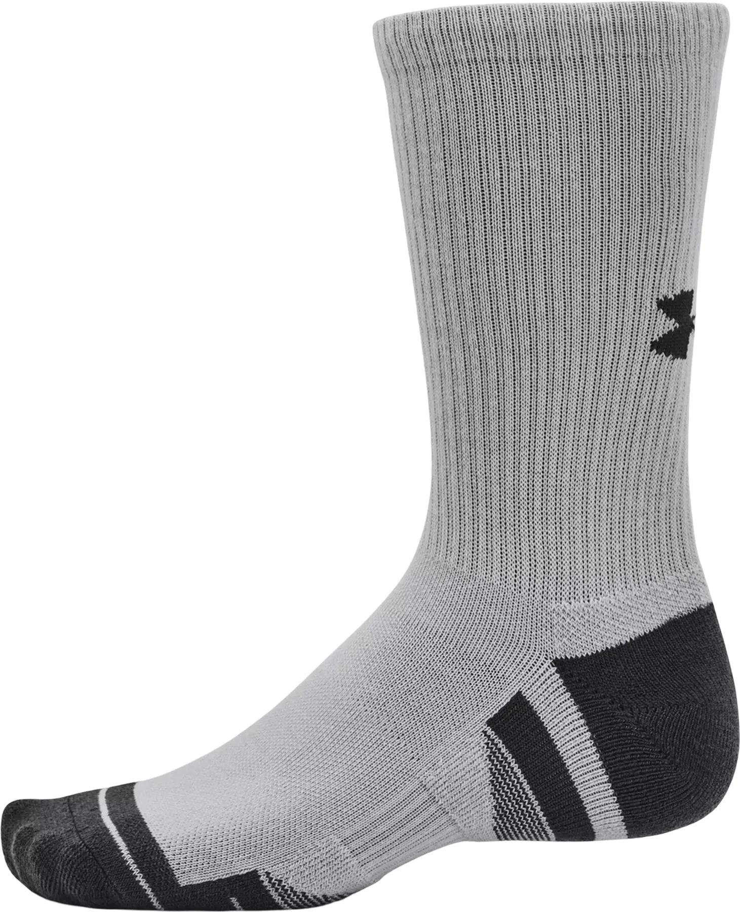 UA Performance Tech 3-Pack Crew Socks - Unisex|-|Chaussettes mi-mollet paquet de 3 UA Performance Tech - Unisexe sold by Altitude Sports product image thumbnail 4