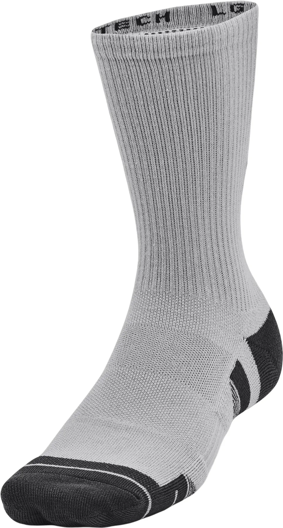 UA Performance Tech 3-Pack Crew Socks - Unisex|-|Chaussettes mi-mollet paquet de 3 UA Performance Tech - Unisexe sold by Altitude Sports product image thumbnail 3