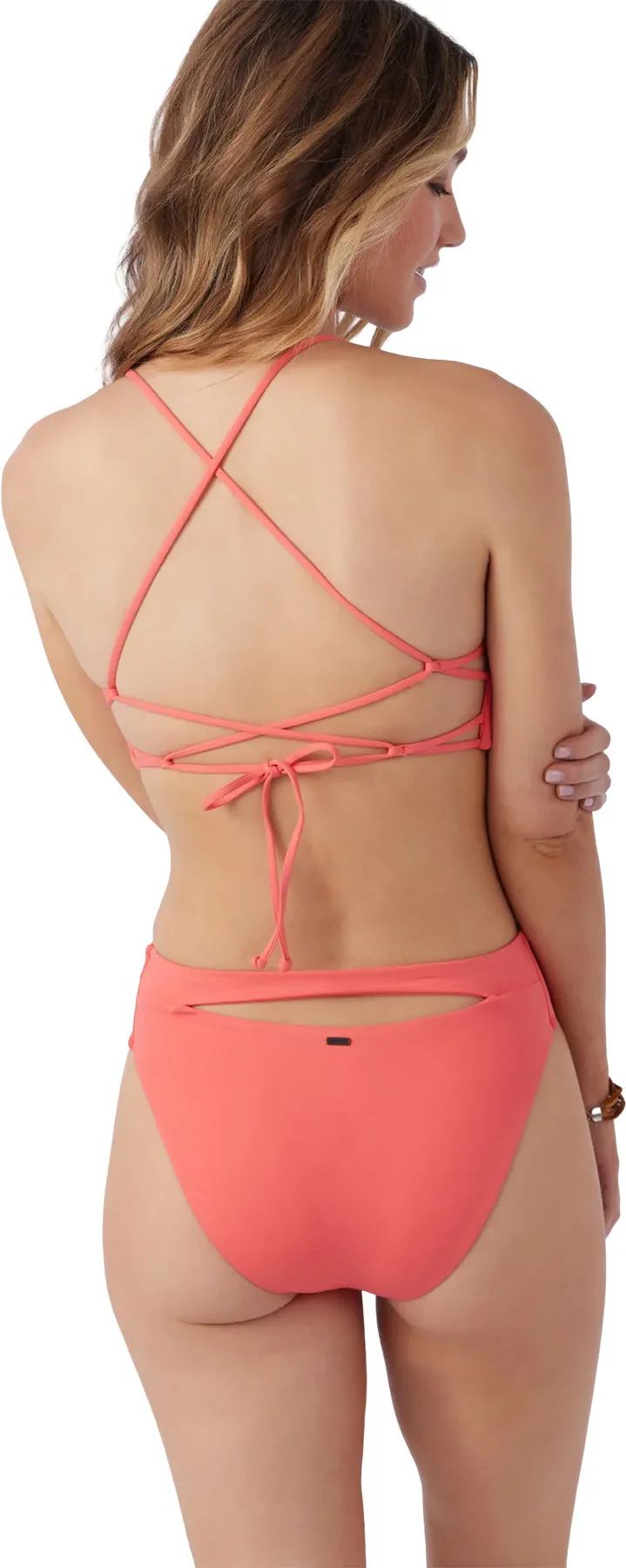 Saltwater Solids Max Solid High Rise Bikini Bottom - Women's|-|Bas de bikini uni taille haute Saltwater Solids Max - Femme sold by Altitude Sports product image thumbnail 2