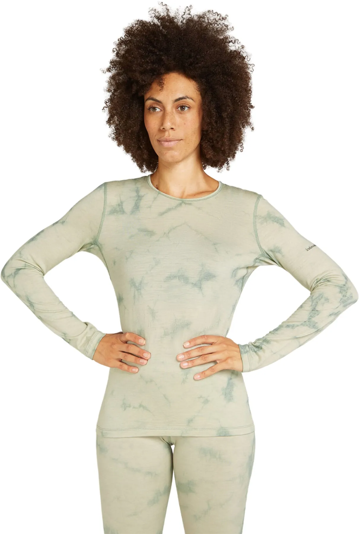 Merino 200 Oasis Cloud Dye Long Sleeve Crewe Thermal Top - Women's|-|Haut thermique à manches longues en mérinos 200 Oasis Cloud Dye - Femme sold by Altitude Sports product image thumbnail 5