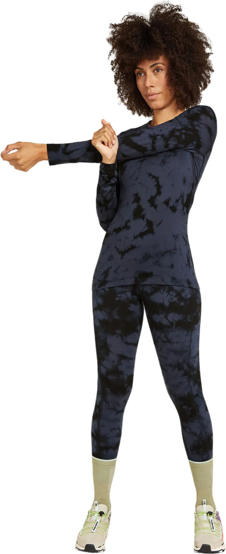 Merino 200 Oasis Cloud Dye Long Sleeve Crewe Thermal Top - Women's|-|Haut thermique à manches longues en mérinos 200 Oasis Cloud Dye - Femme sold by Altitude Sports product image thumbnail 4