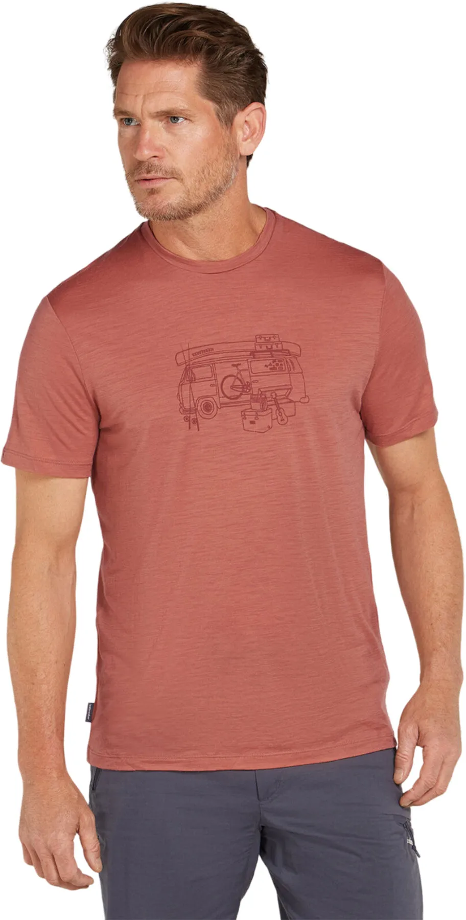 Merino 150 Tech Lite Van Life Short Sleeve T-Shirt - Men's|-|T-shirt à manches courtes en mérinos 150 Tech Lite Van Life - Homme sold by Altitude Sports