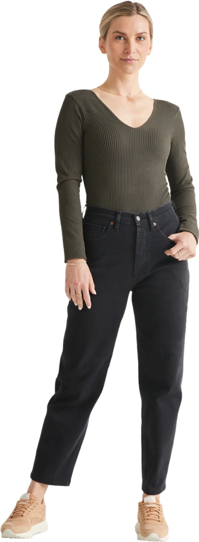 Midweight Performance Denim High Rise Arc Jeans - Women's|-|Jean Midweight Performance Denim High Rise Arc - Femme sold by Altitude Sports product image thumbnail 2