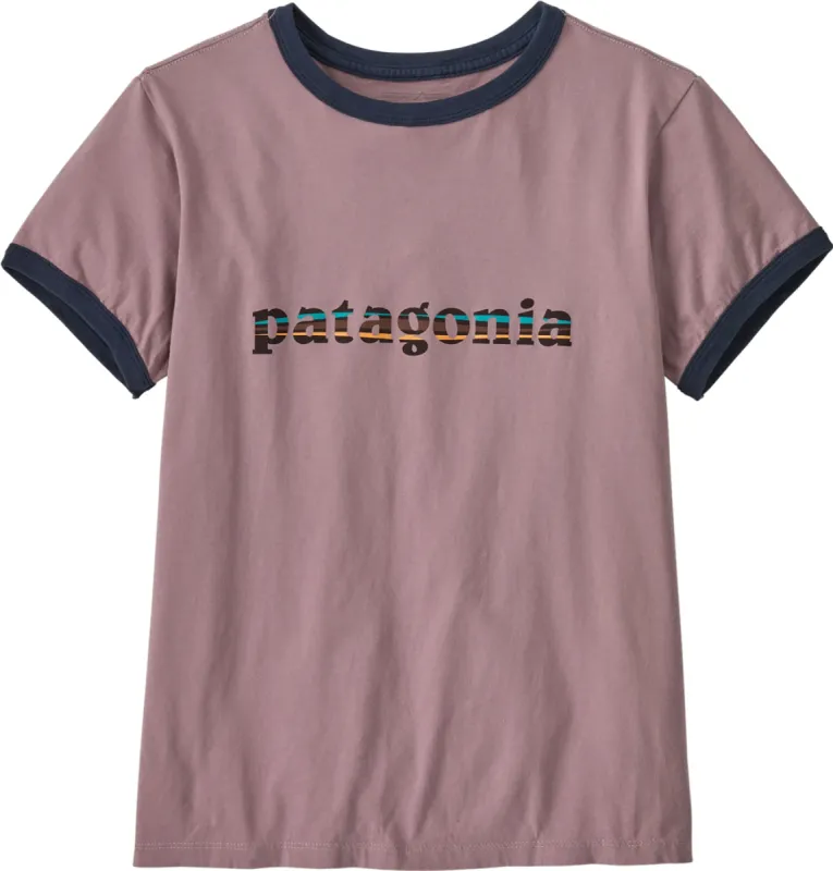 73 Text Logo Organic Ringer T-Shirt - Women's|-|T-shirt ringer biologique '73 Text Logo - Femme sold by Altitude Sports