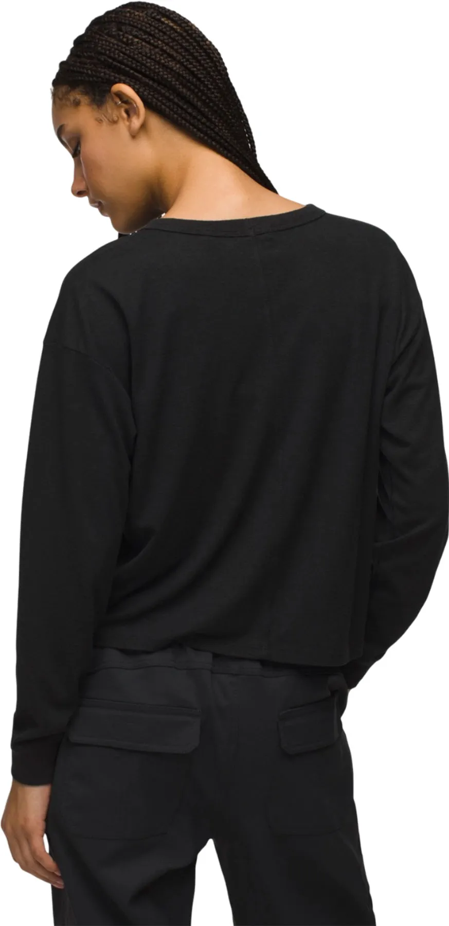Cozy Up Long Sleeve Crew Neck T-Shirt - Women's|-|T-shirt à manches longues et col rond Cozy Up - Femme sold by Altitude Sports product image thumbnail 3