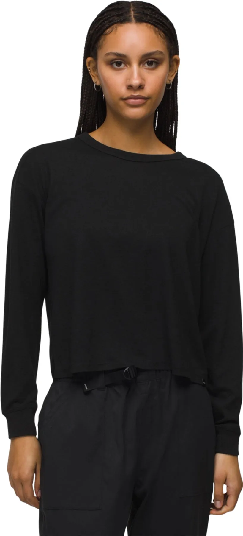 Cozy Up Long Sleeve Crew Neck T-Shirt - Women's|-|T-shirt à manches longues et col rond Cozy Up - Femme sold by Altitude Sports product image thumbnail 2