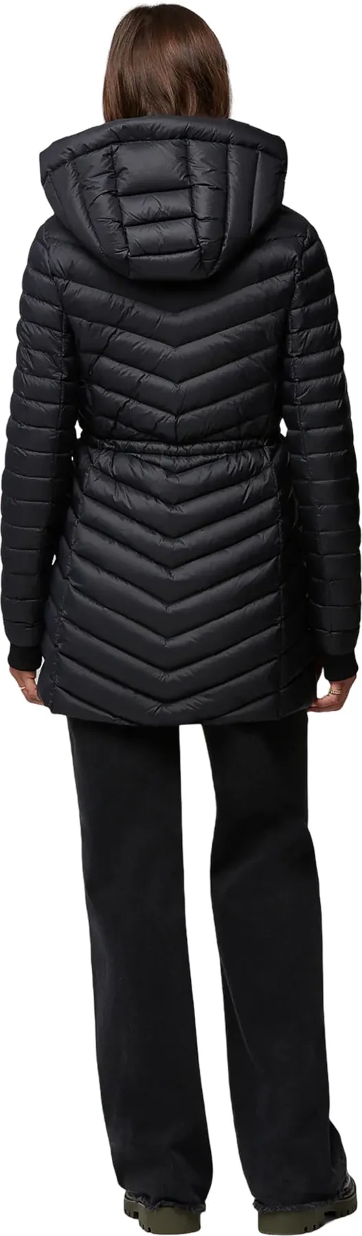 Janae sustainable semi-fitted Puffer Coat with detachable Hood - Women's|-|Manteau bouffant semi-ajusté durable Janae avec capuche amovible - Femme sold by Altitude Sports product image thumbnail 3