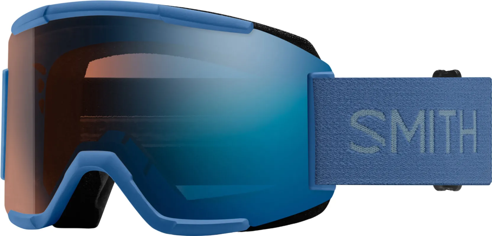 Squad Goggles - True Blue - ChromaPop Pro Photochromic Blue Mirror Lens|-|Lunettes de ski Squad - Verres ChromaPop Pro Photochromic Blue Mirror sold by Altitude Sports
