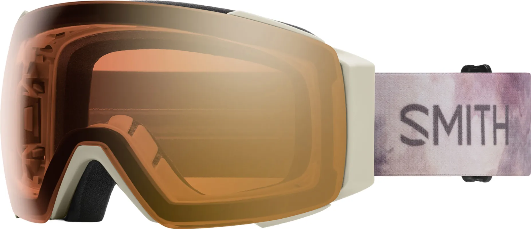 I/O Mag Goggles - Chalk Bleach - ChromaPop Pro Photochromic Gold Mirror Lens|-|Lunettes de ski I/O Mag - Verres ChromaPop Pro Photochromic Gold Mirror sold by Altitude Sports