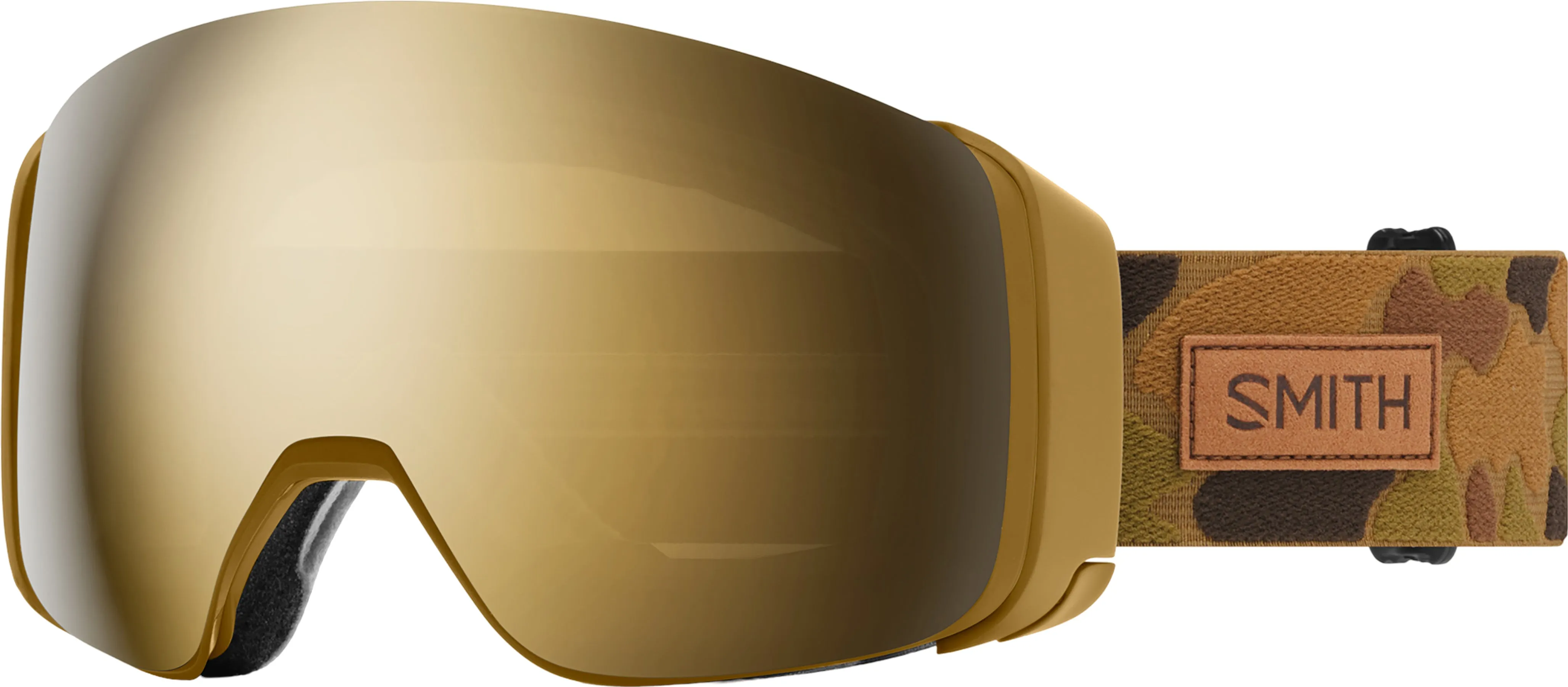 4D Mag Goggles - Coyote Pow Hunter - ChromaPop Sun Black Gold Mirror Lens|-|Lunettes de ski 4D Mag - Coyote Pow Hunter - Verres ChromaPop Sun Black Gold Mirror sold by Altitude Sports