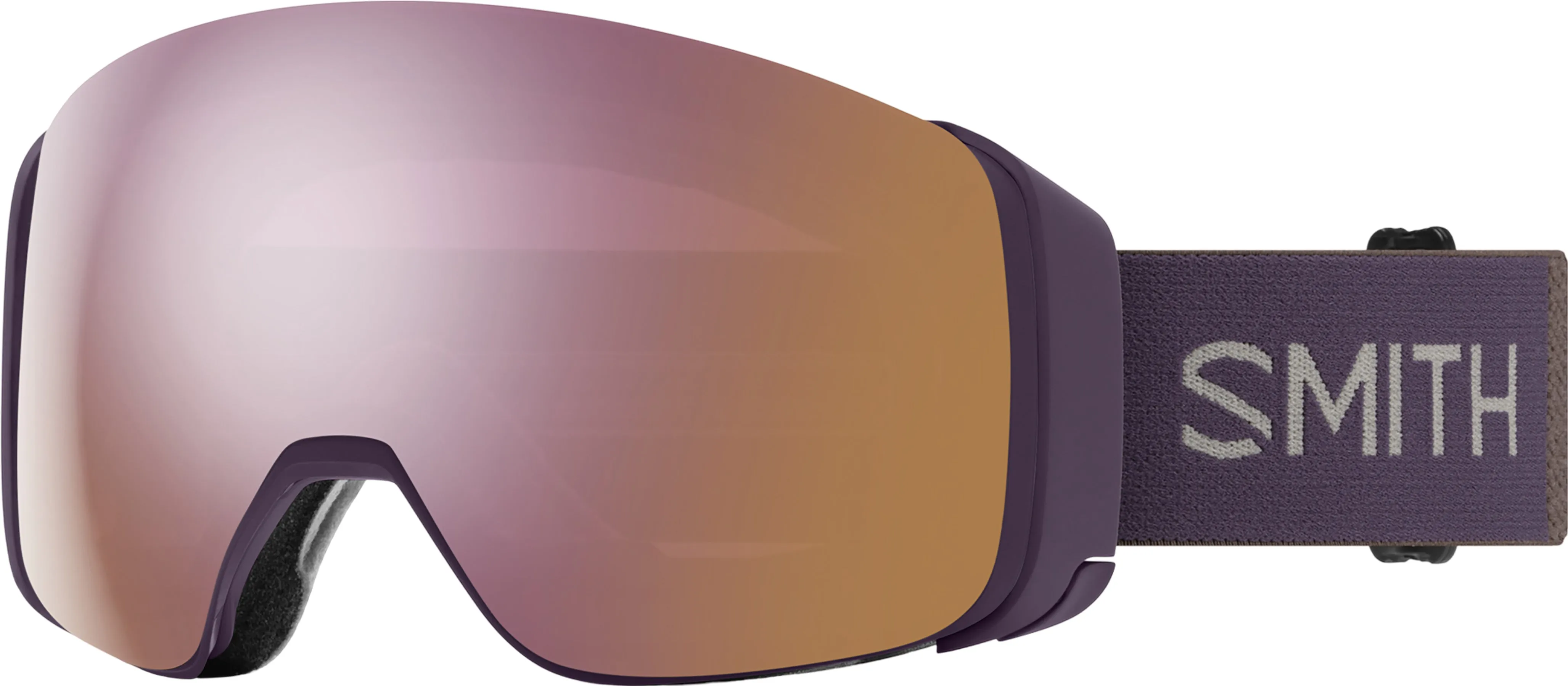4D Mag Goggles - Crimson - ChromaPop Everyday Rose Gold Mirror Lens|-|Lunettes de ski 4D Mag - Verres ChromaPop Everyday Rose Gold Mirror sold by Altitude Sports