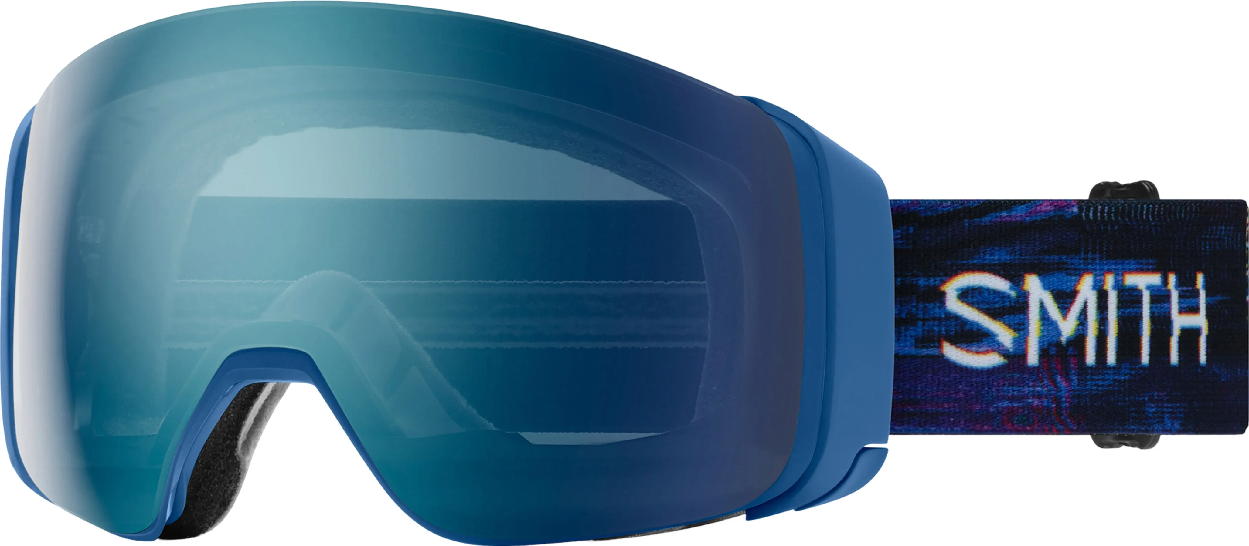 4D Mag Goggles - True Blue - ChromaPop Everyday Blue Mirror Lens|-|Lunettes de ski 4D Mag - Verres ChromaPop Everyday Blue Mirror sold by Altitude Sports