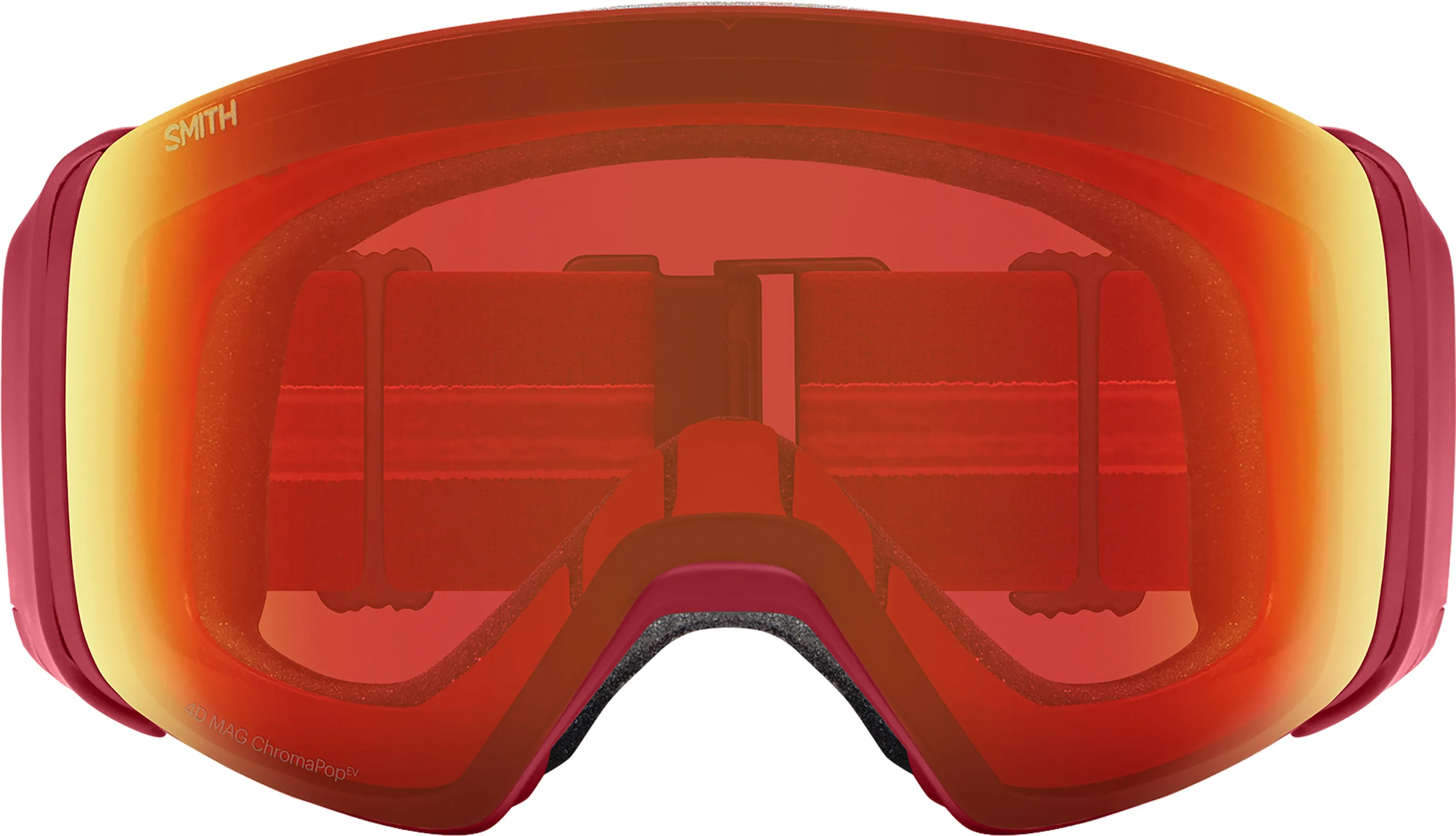 4D Mag Goggles - Crimson - ChromaPop Everyday Red Mirror Lens|-|Lunettes de ski 4D Mag - Verres ChromaPop Everyday Red Mirror sold by Altitude Sports product image thumbnail 4