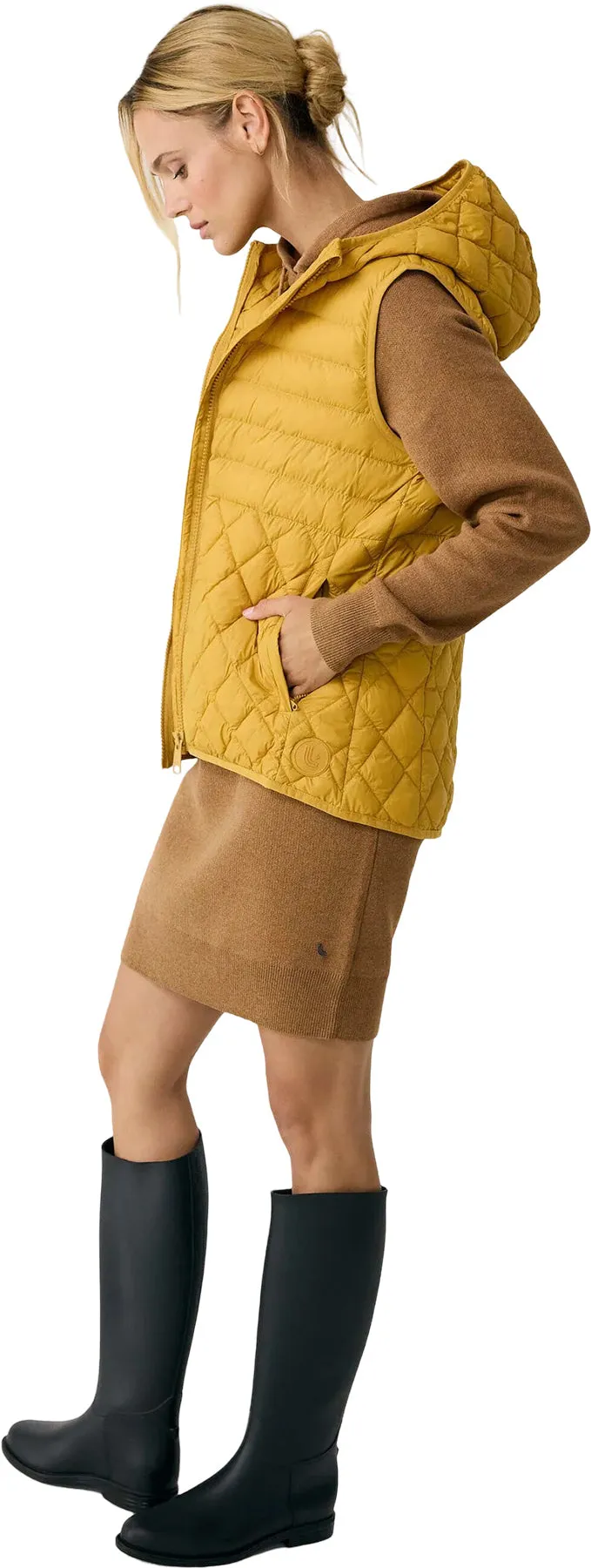 The Base Insulated Hooded Vest - Women's|-|Manteau isolée à capuchon The Base - Femme sold by Altitude Sports product image thumbnail 3