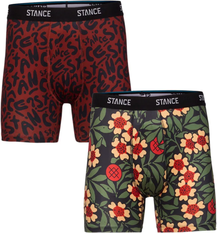 Brand Love 2 Pack Boxer Briefs - Men's|-|Boxeurs longs Brand Love Paquet de 2 - Homme sold by Altitude Sports