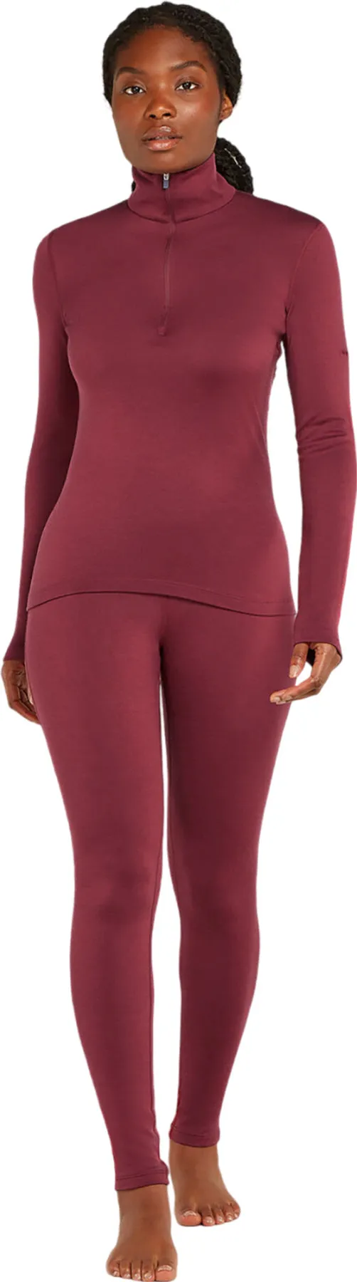 Merino 260 Tech Long Sleeve Half Zip Thermal Top - Women's|-|Haut à demi-glissière thermique à manches longues en mérinos 260 Tech - Femme sold by Altitude Sports product image thumbnail 3