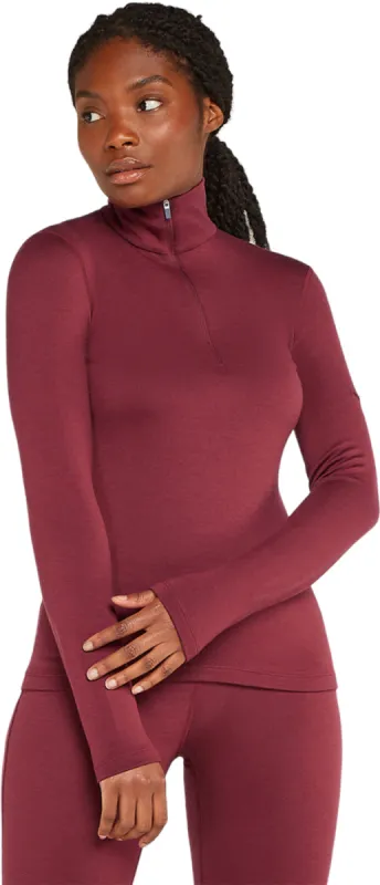 Merino 260 Tech Long Sleeve Half Zip Thermal Top - Women's|-|Haut à demi-glissière thermique à manches longues en mérinos 260 Tech - Femme sold by Altitude Sports