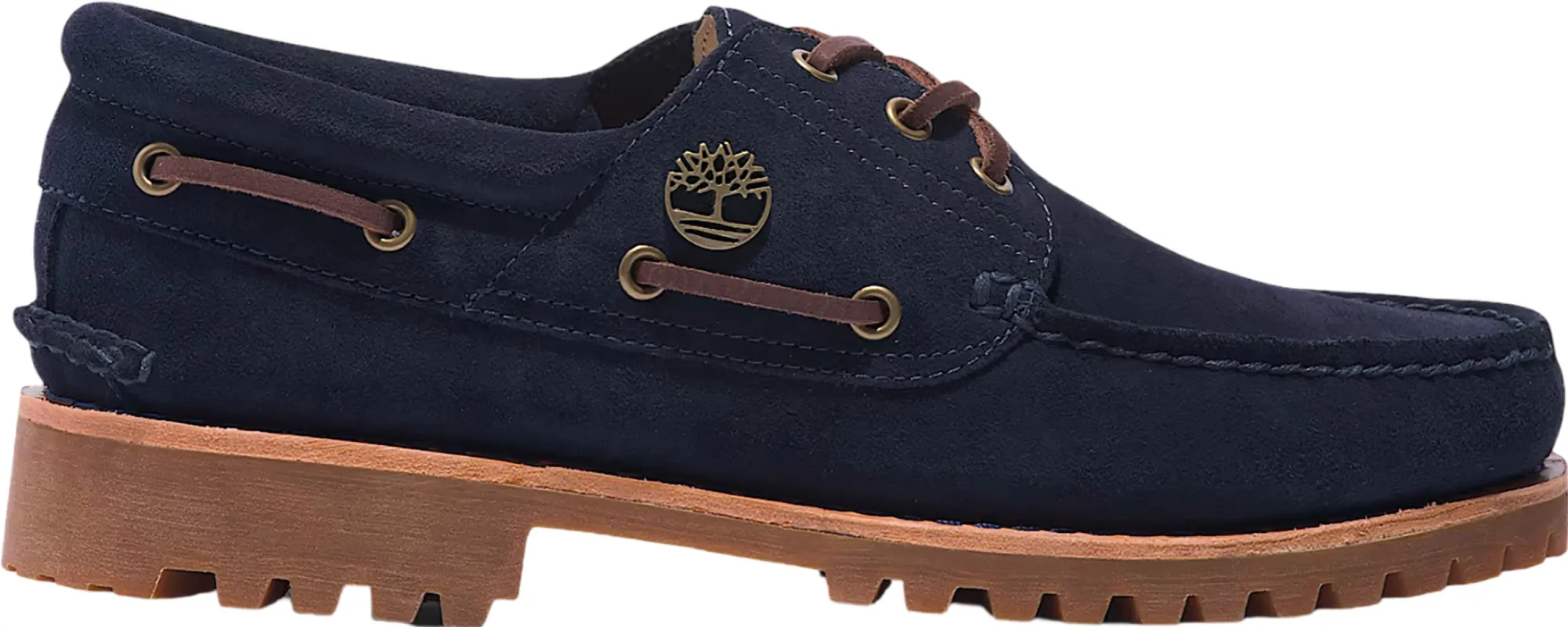 Timberland C.F. Stead Indigo Suede 3-Eye Lug Handsewn Boat Shoes - Men's |-|Souliers bateau cousue main à 3 œillets Timberland C.F. Stead Indigo Suede - Homme sold by Altitude Sports