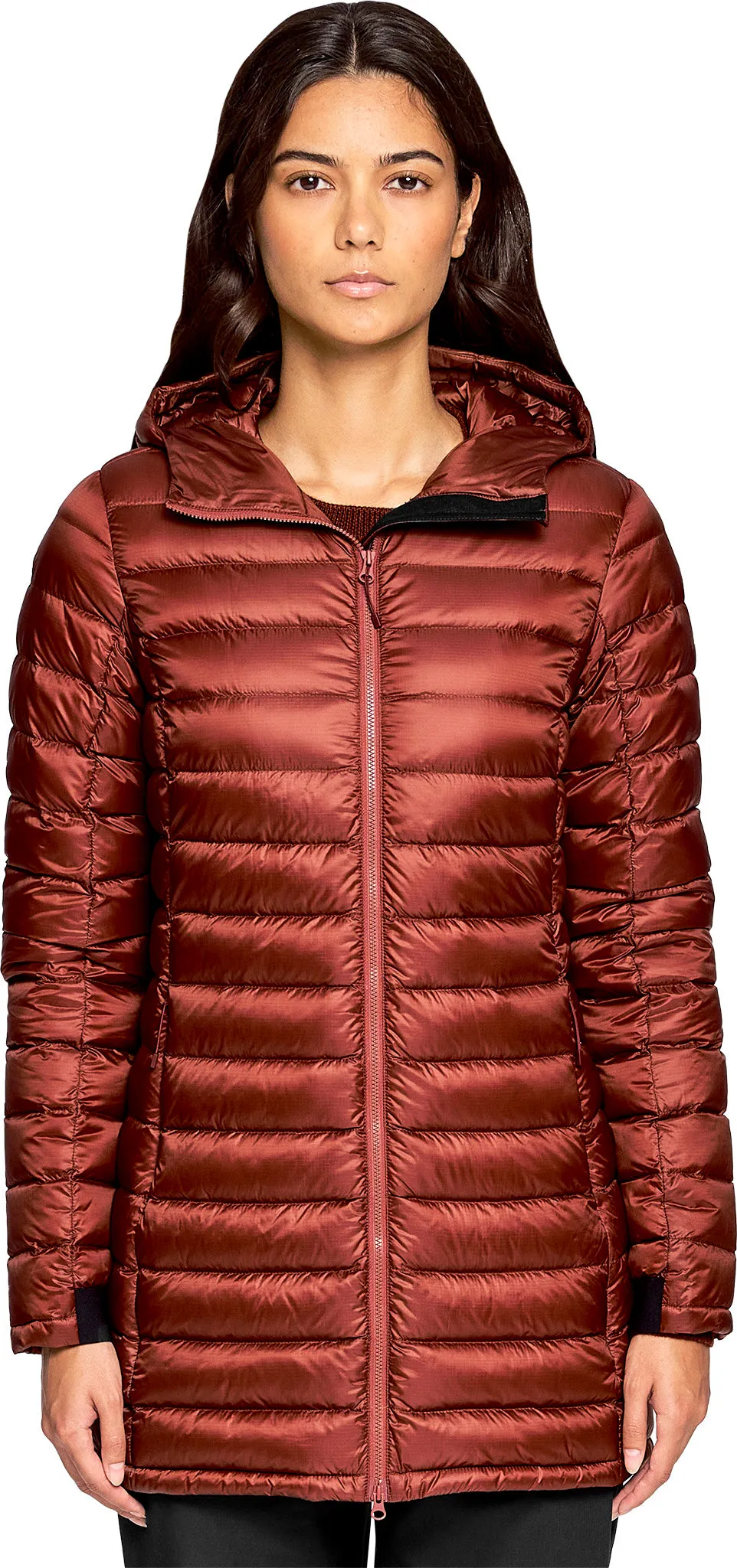 Vika Mid-Length Lightweight Puffer Down Jacket - Women's|-|Manteau en duvet léger mi-long Vika - Femme sold by Altitude Sports product image thumbnail 3