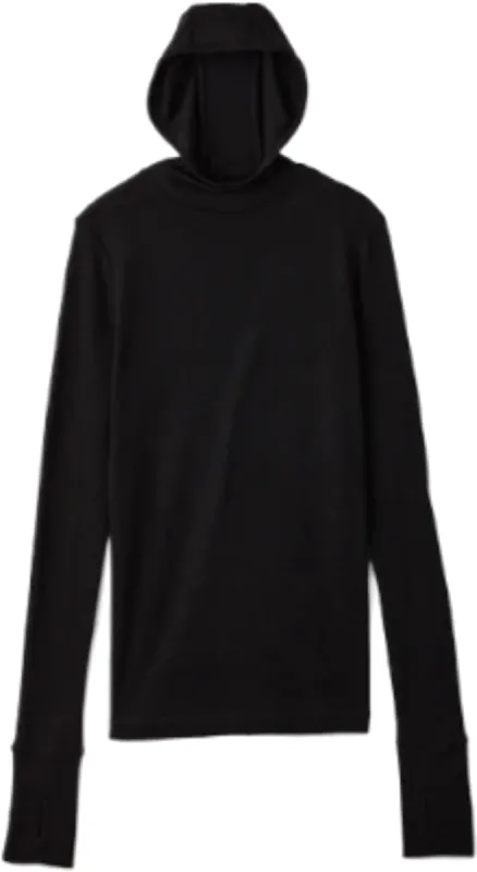 Merino Rib Hooded T-Shirt - Women's|-|T-shirt à capuchon côtelé en mérinos - Femme sold by Altitude Sports