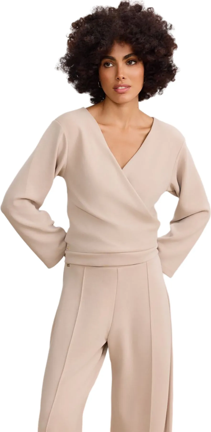 Lara Wrap Top - Women's|-|Haut portefeuille Lara - Femme sold by Altitude Sports product image thumbnail 3