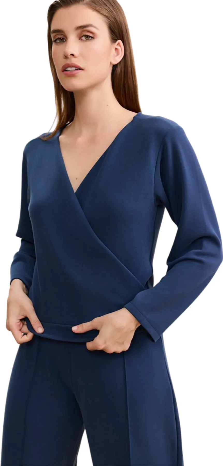 Lara Wrap Top - Women's|-|Haut portefeuille Lara - Femme sold by Altitude Sports product image thumbnail 2