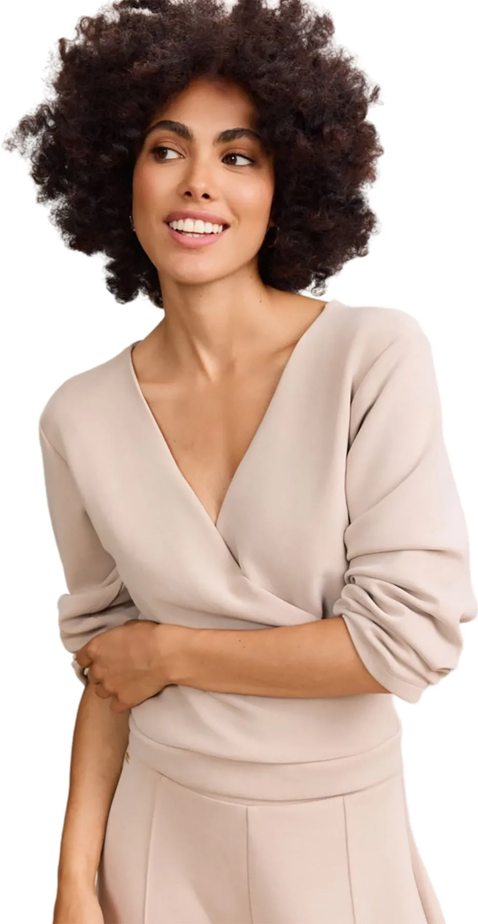 Lara Wrap Top - Women's|-|Haut portefeuille Lara - Femme sold by Altitude Sports product image thumbnail 4