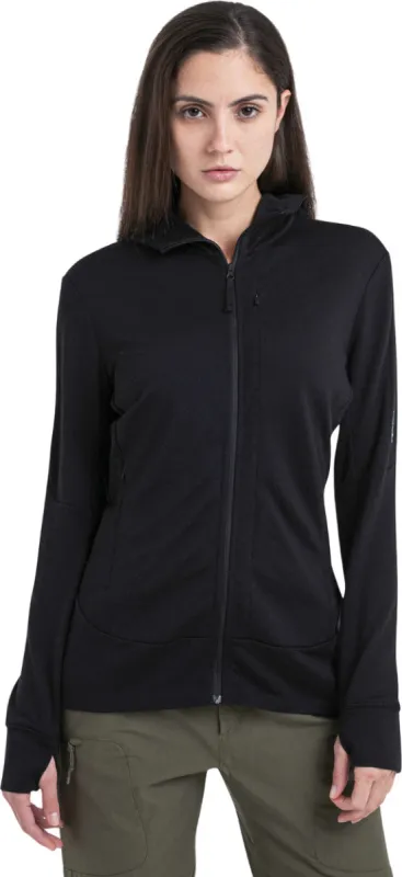 Merino 260 Quantum Long Sleeve Zip Hoodie - Women's|-|Chandail à capuchon avec glissière à manches longues en mérinos 260 Quantum - Femme sold by Altitude Sports