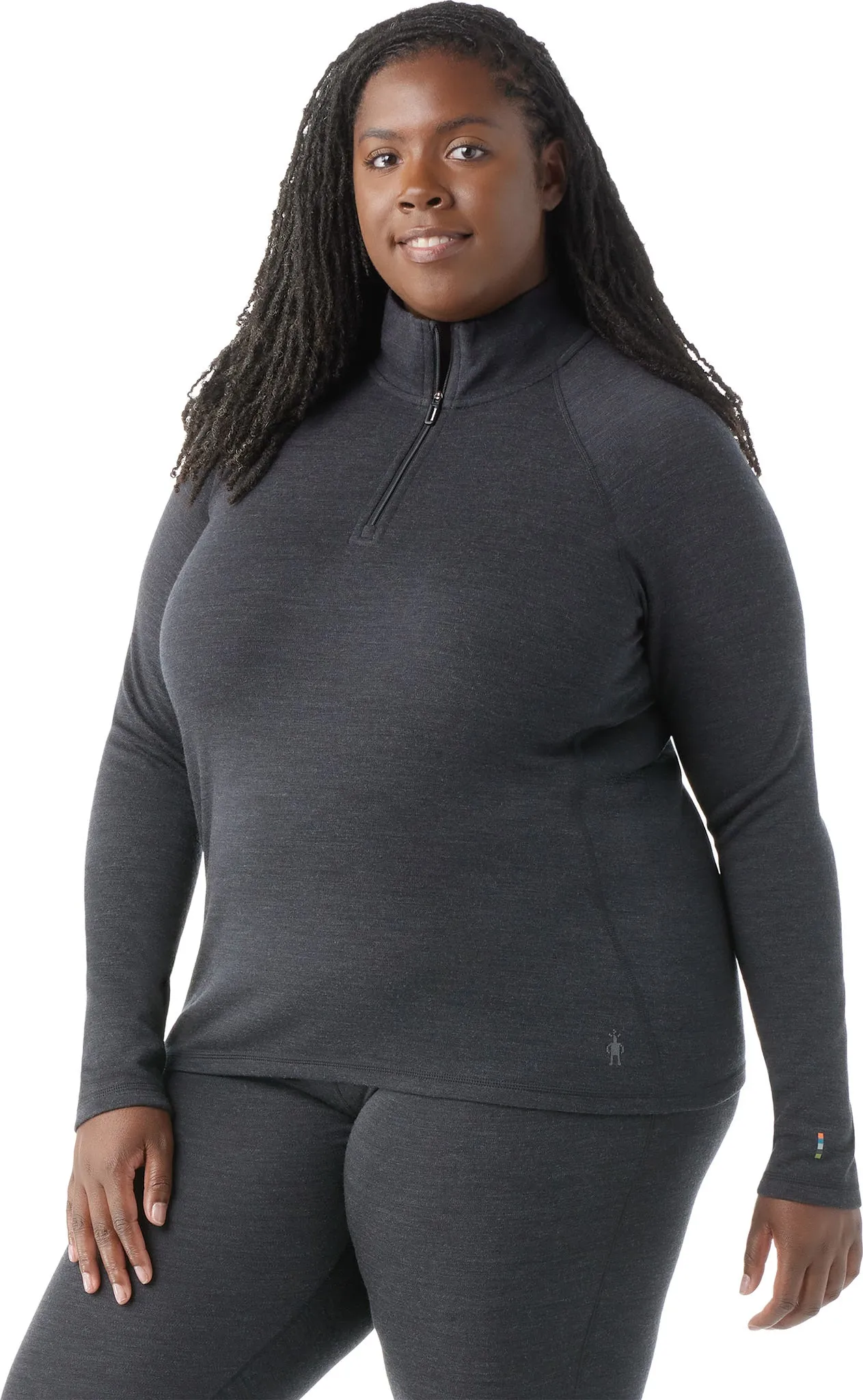 Classic Thermal Merino Plus Size 1/4 Zip Boxed Base Layer Top - Women's |-|Couche de base pour le haut à 1/4 Zip en mérinos thermique classique en boîte grande taille - Femme sold by Altitude Sports product image thumbnail 4