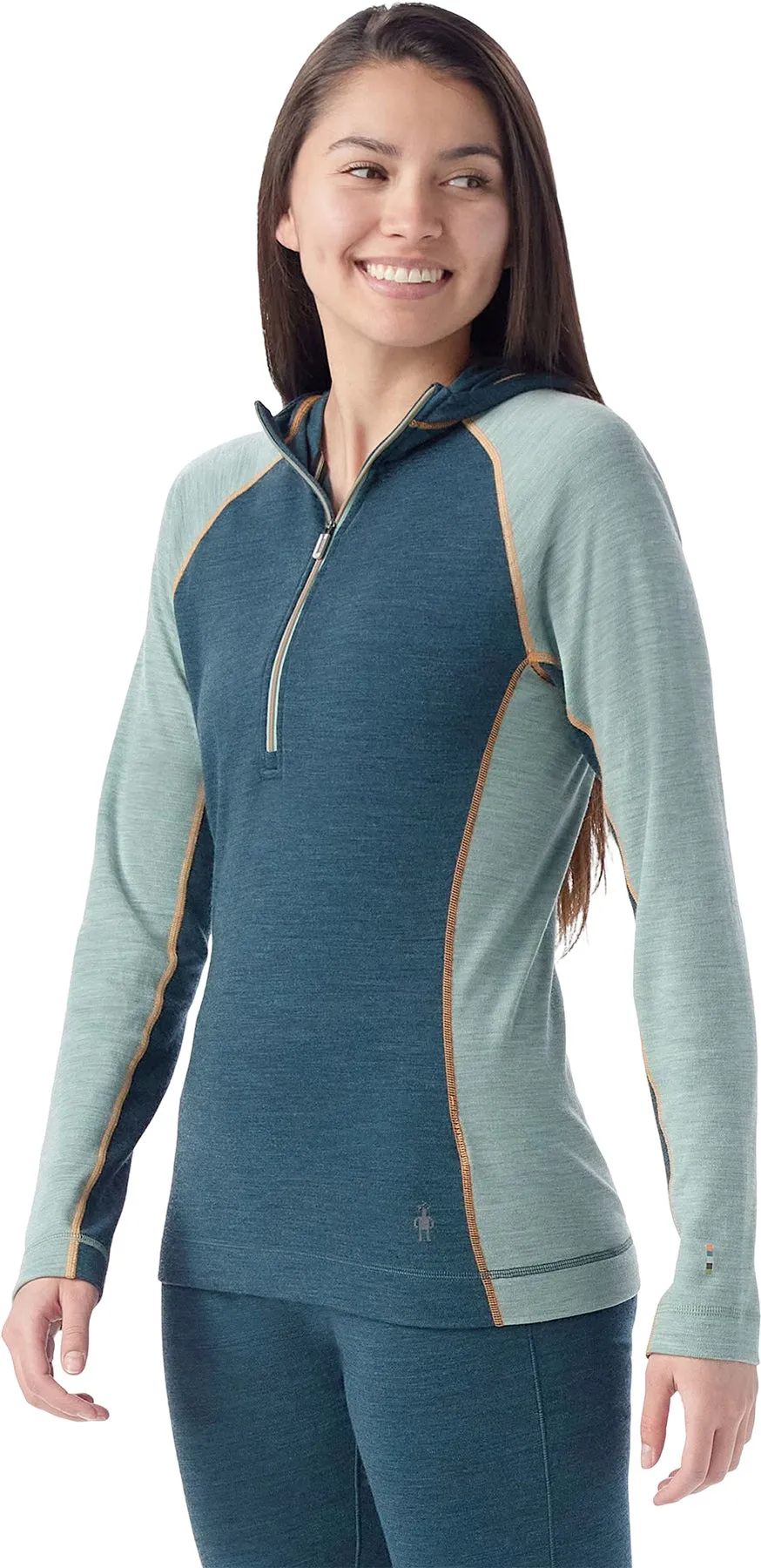 Classic Thermal Merino Boxed 1/2 Zip Base Layer Hoodie - Women's |-|Chandail à capuchon couche de base à demi-glissière en mérinos thermique classique en boîte - Femme sold by Altitude Sports product image thumbnail 3