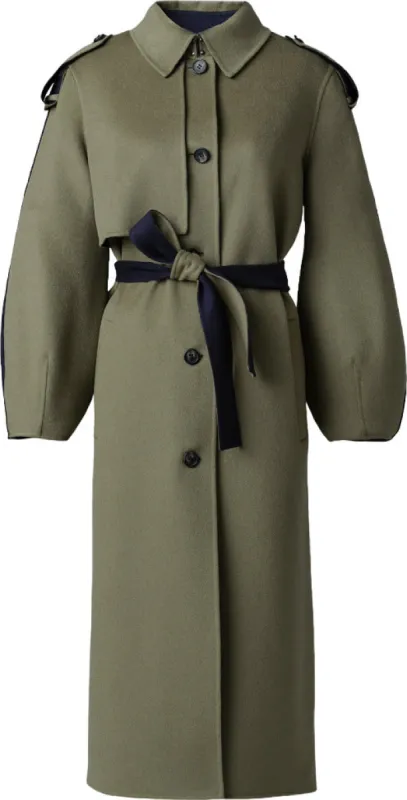 Ceyla Double-Face Wool Coat with Sash Belt - Women's|-|Ceyla Manteau en laine double face avec ceinture nouée - Femme sold by Altitude Sports